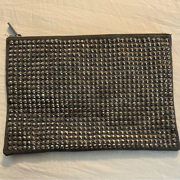 Deux Lux Zippered Clutch - Picture 1 of 8